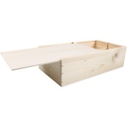 Caisse à Vin avec Couvercle Coulissant 