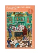 Water & Wines - Puzzle Culture du Café Italienne - 1000 Pièces de Puzzle