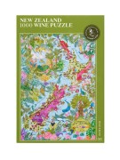 Water & Wines - Puzzle Pays du Vin Nouvelle-Zélande - 1000 Pièces de Puzzle